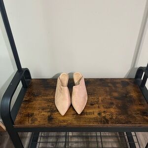 Vici Tan Mules Sleek and Versatile